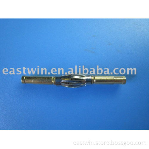 gold banana connector
